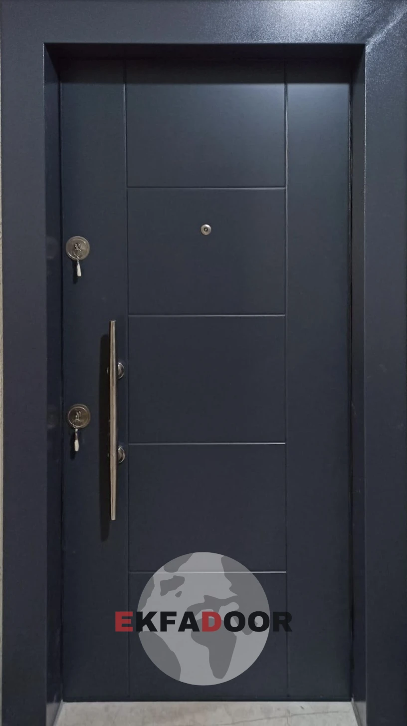 Ekonomik Çelik Kapılar E-0019 - EkfaDoor