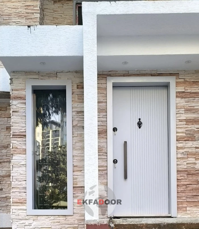 Ekonomik Çelik Kapılar E-0013 - EkfaDoor