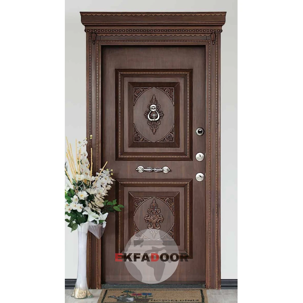 Klasik Çelik Kapılar K-0003 Modeli- EkfaDoor