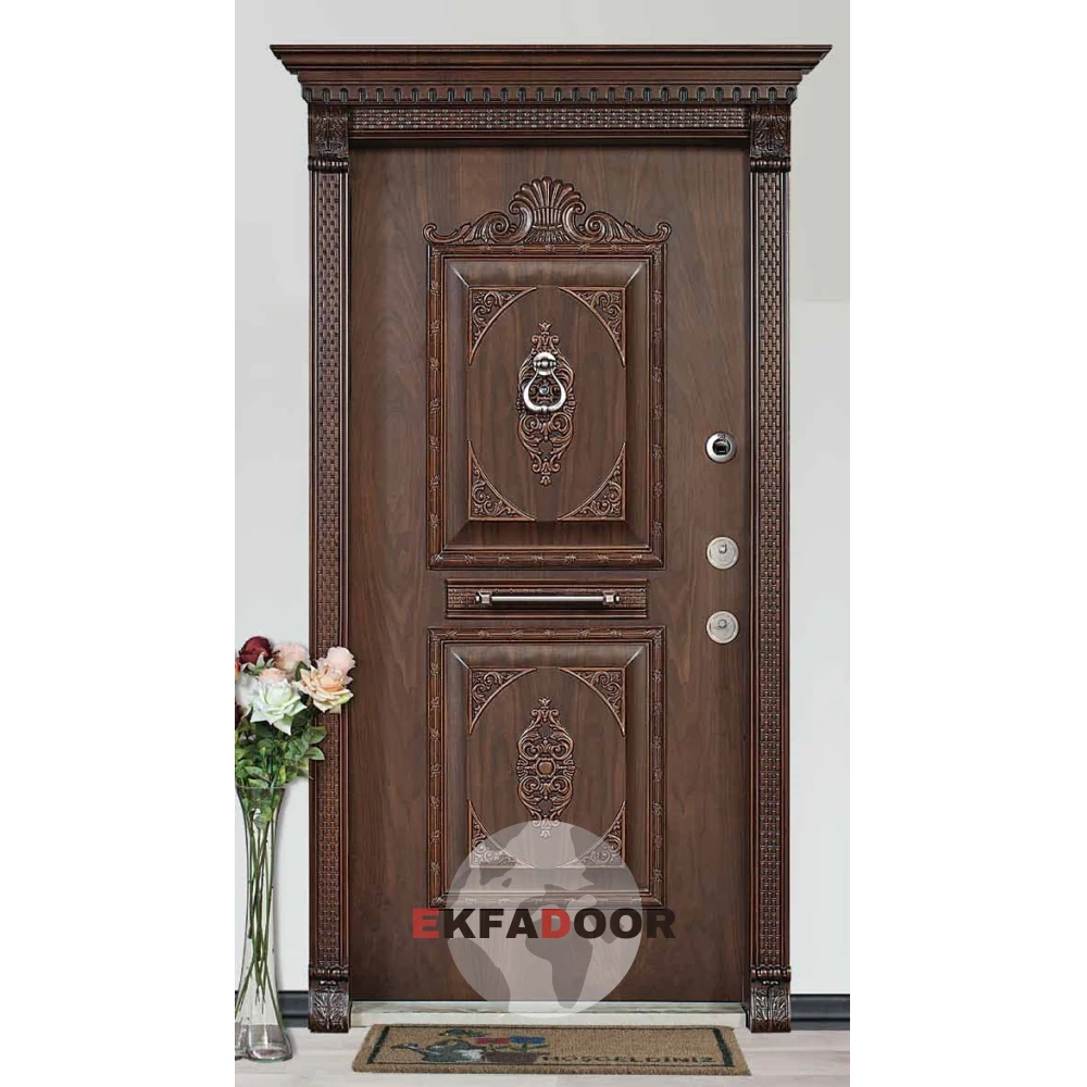 Klasik Çelik Kapılar K-0004 - EkfaDoor