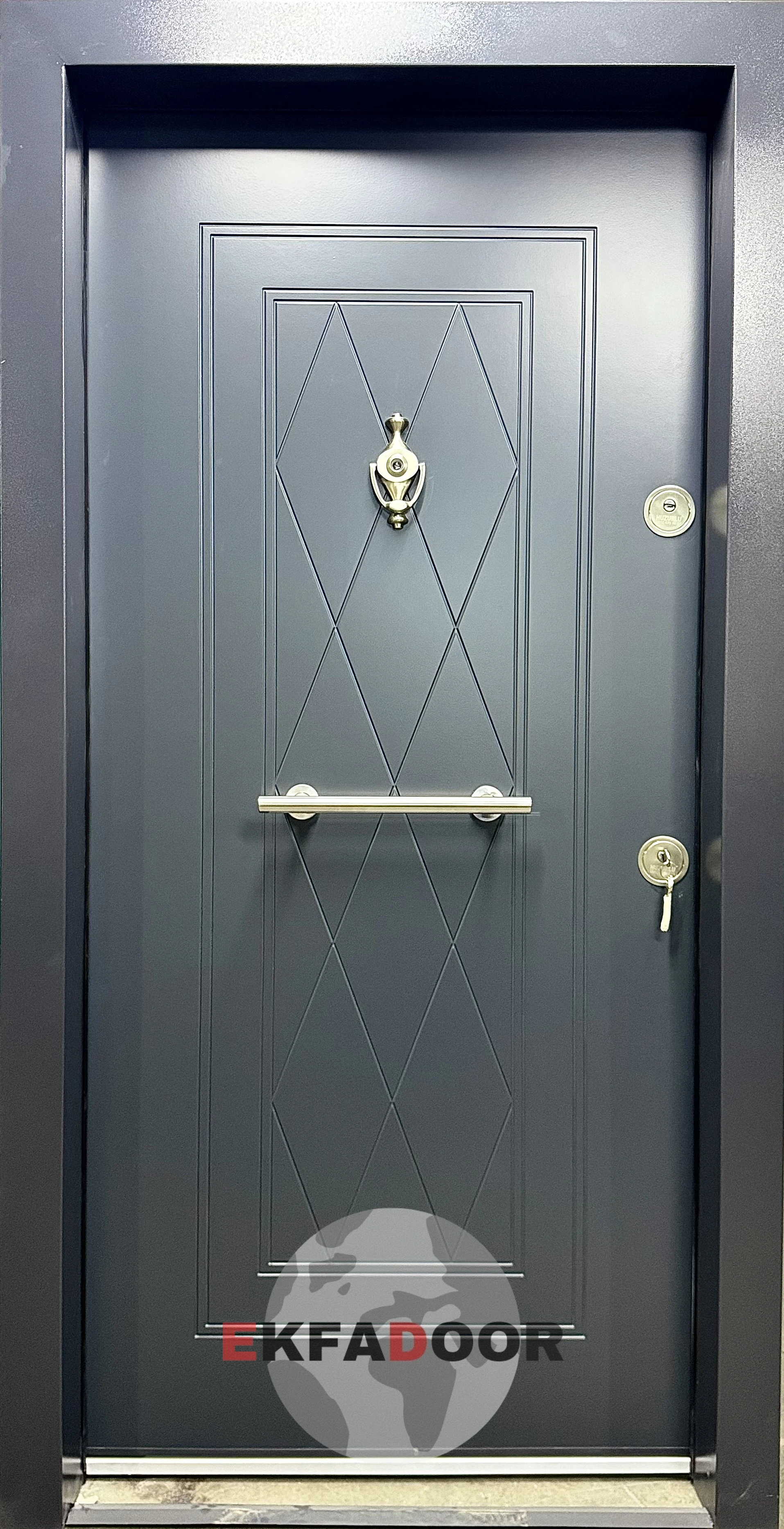 Ekonomik Çelik Kapılar E-0009 - EkfaDoor